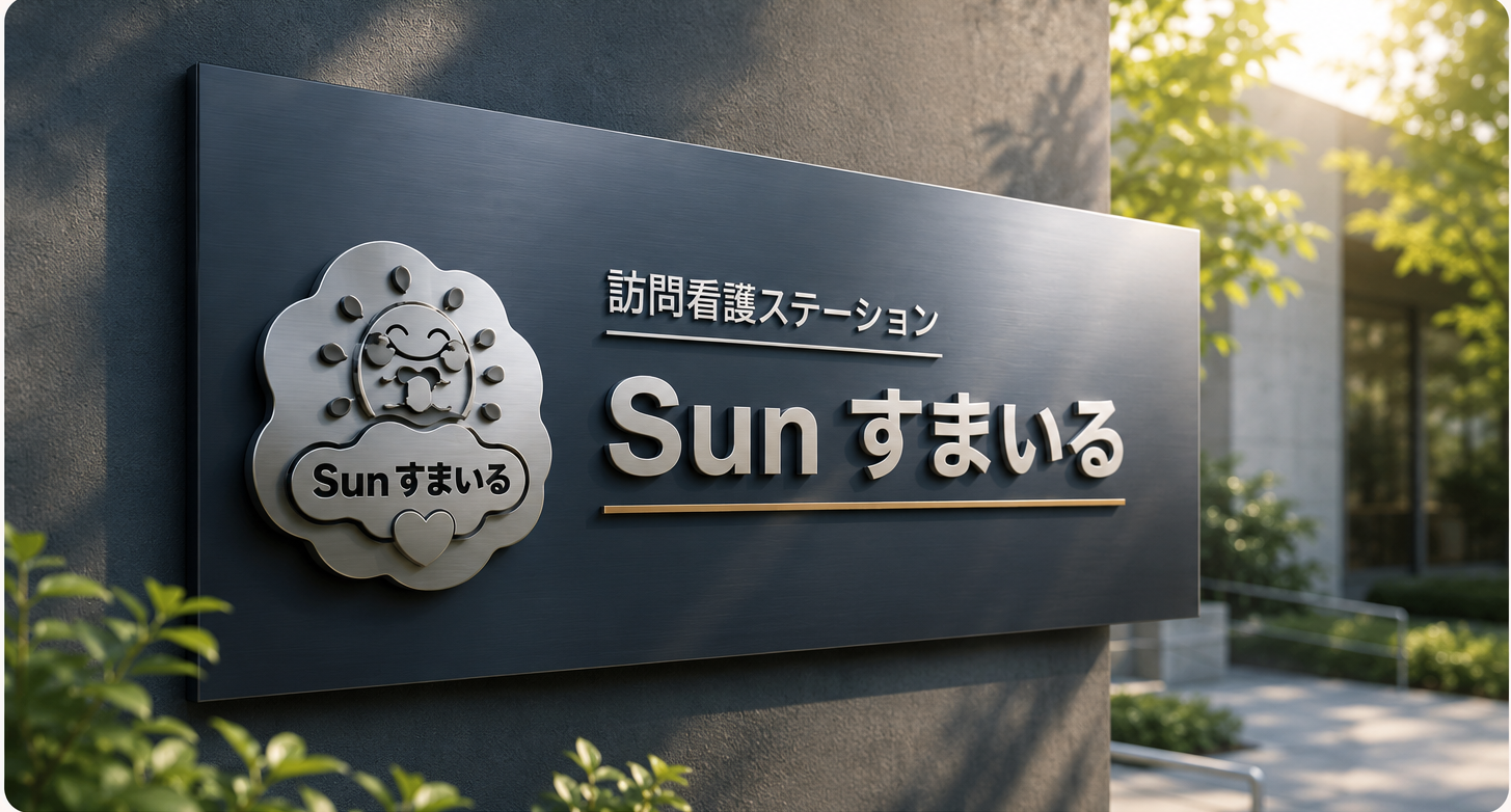 訪問看護ステーションSunすまいるの紙